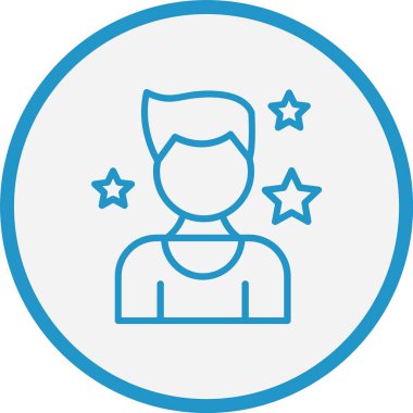 Popüler Hat Mavi Çember