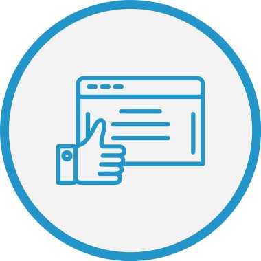 Onaylanmış Satır Mavi Çember