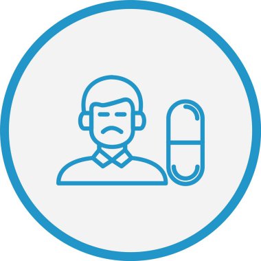 Uyuşturucu Bağımlısı Hat Mavi Çember