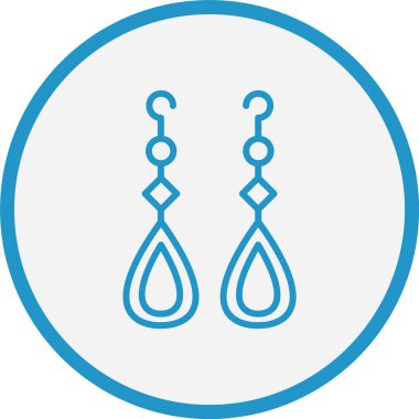 Küpeler Mavi Çember