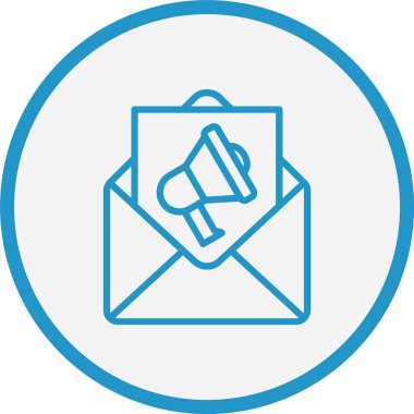 E- posta Satırı Mavi Çember