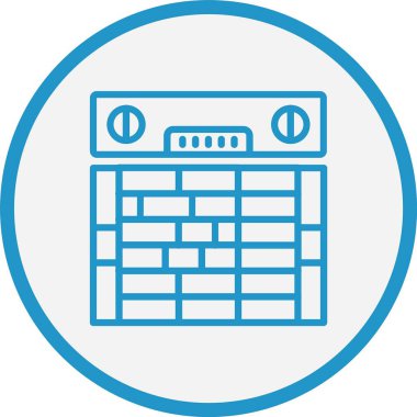 Seviye Çizgisi Mavi Çember