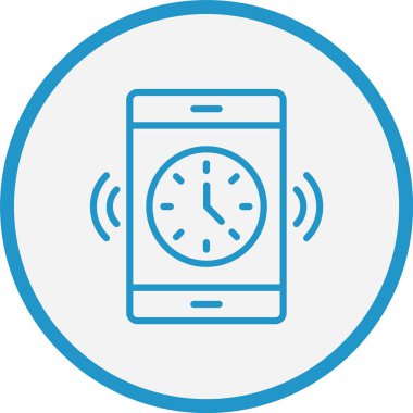 Telefon Alarm Hattı Mavi Çember