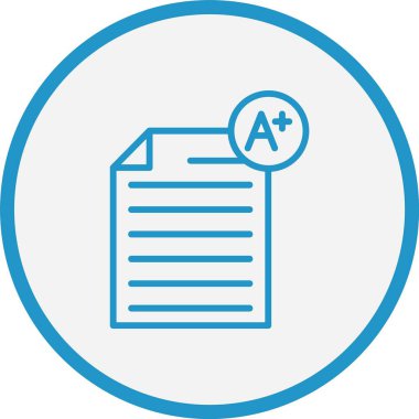 Puan Çizgisi Mavi Çember