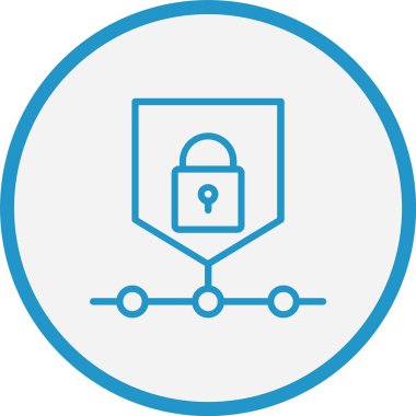 Güvenlik Hattı Mavi Çember