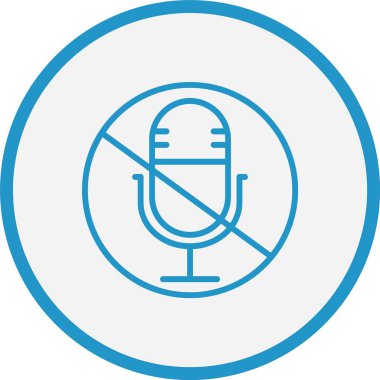 Sessiz Çizgi Mavi Çember