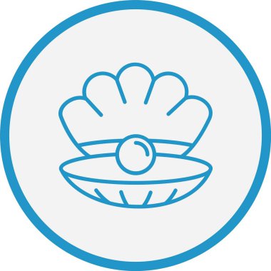 İnci Çizgisi Mavi Çember