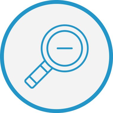 Satırı Uzaklaştır Mavi Çember