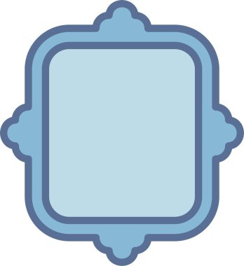 Çerçeve Satırı Mavi Doldur