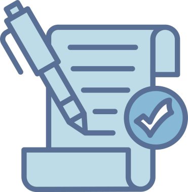 Sözleşme Satırı Mavi Doldur