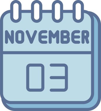 3 Kasım Satırı Mavi Doldur