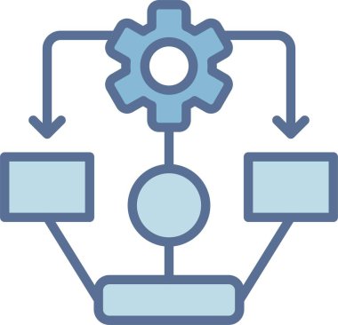 Çalışma Akışı Satırı Mavi Doldur