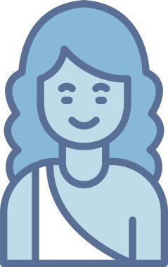 Afrodit Satırı Mavi Doldur