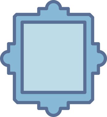 Çerçeve Satırı Mavi Doldur