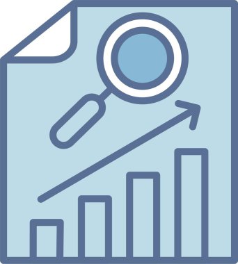 Pazar Araştırma Hattı Mavi Doldur