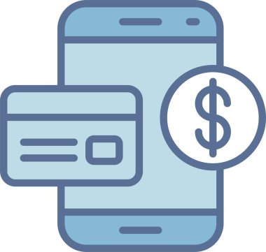 Ödeme Çizgisi Mavi Doldur