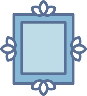 Çerçeve Satırı Mavi Doldur