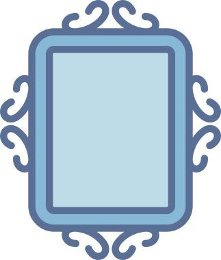 Çerçeve Satırı Mavi Doldur