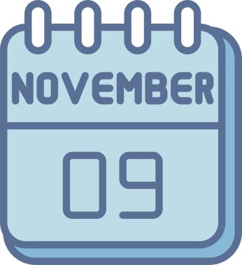 9 Kasım Hat Mavi Doldur