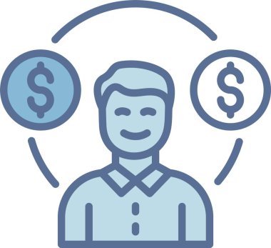 Nakit akışı Mavi Doldur