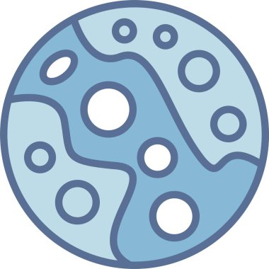 Plüton Satırı Mavi Doldur