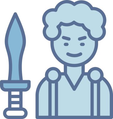 Theseus Satırı Mavi Doldur