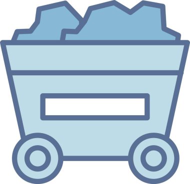 Tramvay Hattı Mavi Doldur