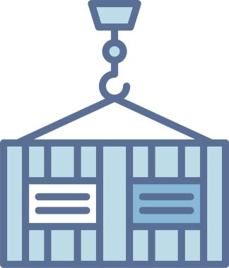 Konteyner Satırı Mavi Doldur