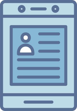 Çevrimiçi Satıra Devam Et Mavi Doldur