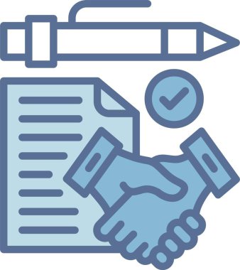 Sözleşme Satırı Mavi Doldur