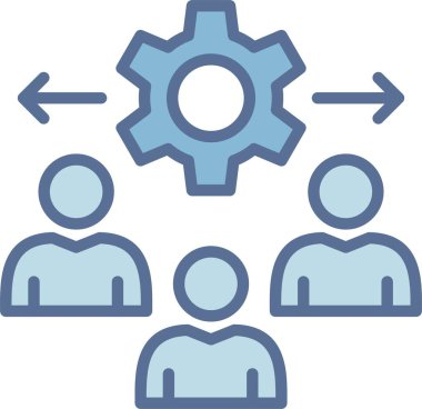 Müşteri Davranış Çizgisi Mavi Doldur