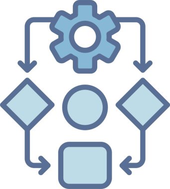 Öngörülebilir Modelleme Satırı Mavi Doldur