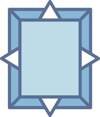 Çerçeve Satırı Mavi Doldur