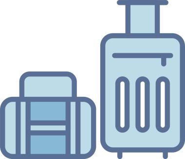 Bagaj Çizgisi Mavi Doldur