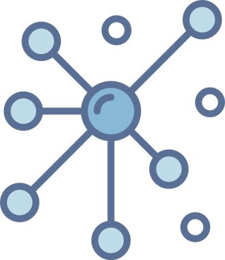 Düğüm Satırı Mavi Doldur