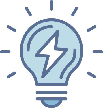 Enerji Hattı Mavi Doldur