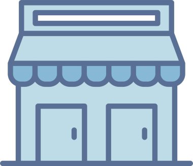 Pazar Çizgisi Mavi Doldur