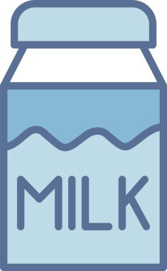 Süt Satırı Mavi Doldur