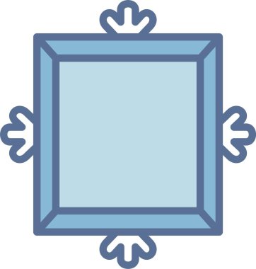 Çerçeve Satırı Mavi Doldur