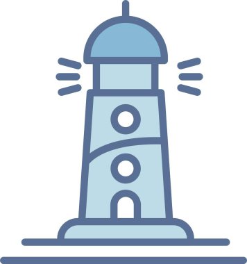 Deniz feneri Hattını Doldur Mavi