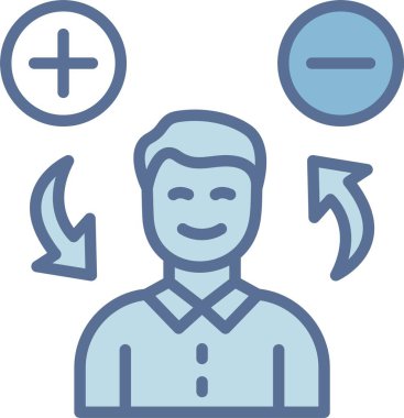 Tavır Çizgisi Mavi Doldur