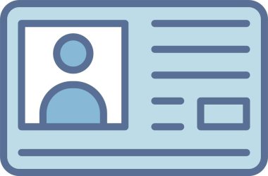 Kimlik Satırı Mavi Doldur