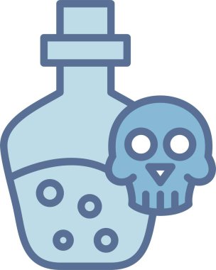 Şişe Satırı Mavi Doldur