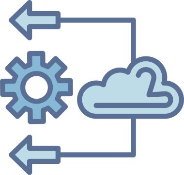 Elastik Satır Mavi Doldur