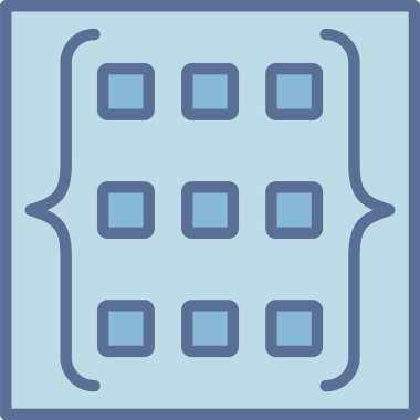 Matris Satırı Mavi Doldur