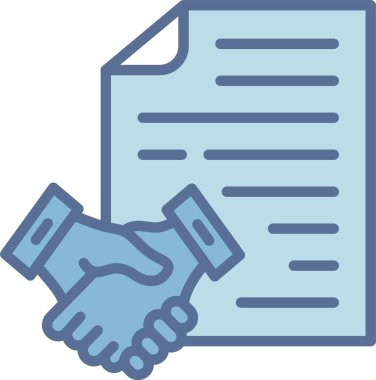 Kağıt Satırı Mavi Doldur