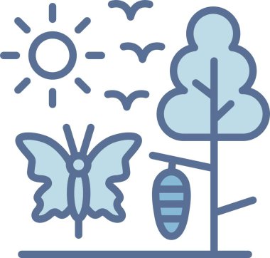 Metamorfoz Satırı Mavi Doldur