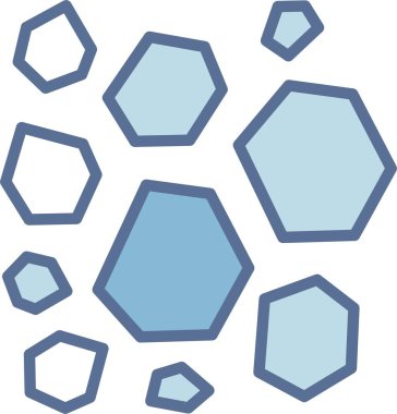 Taş Çizgisi Mavi Doldur