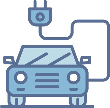 Elektrikli Araç Hattı Mavi Doldur