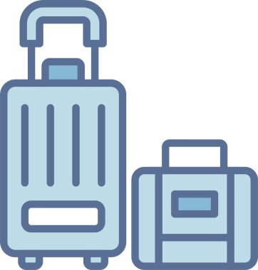 Bagaj Çizgisi Mavi Doldur